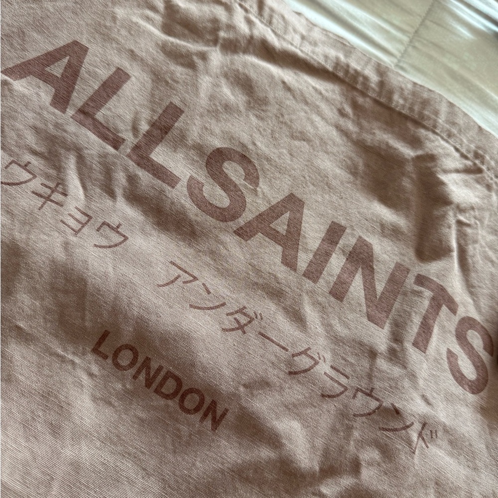 All Saints Pink Tote Bag - Picture 2 of 3